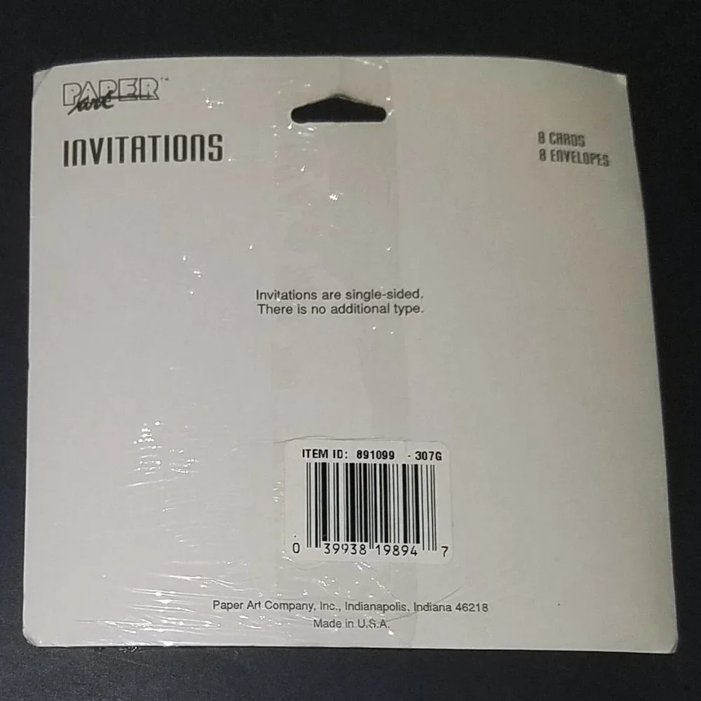 NEW 3 Packs Summer Fun Invitations Lot (8 Cards/Envelopes Per Pk) Sunglasses Sun